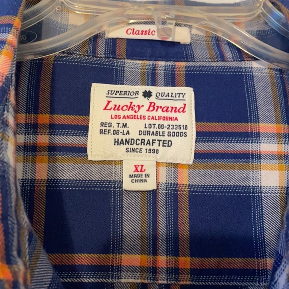 LUCKY BRAND MENS SHIRT - Picture 4 of 7